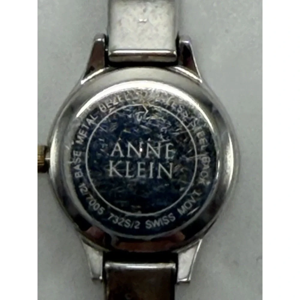 Anne Klein‎ 12/7005 Swiss Ladies Watch New Battery 17MM 6.75